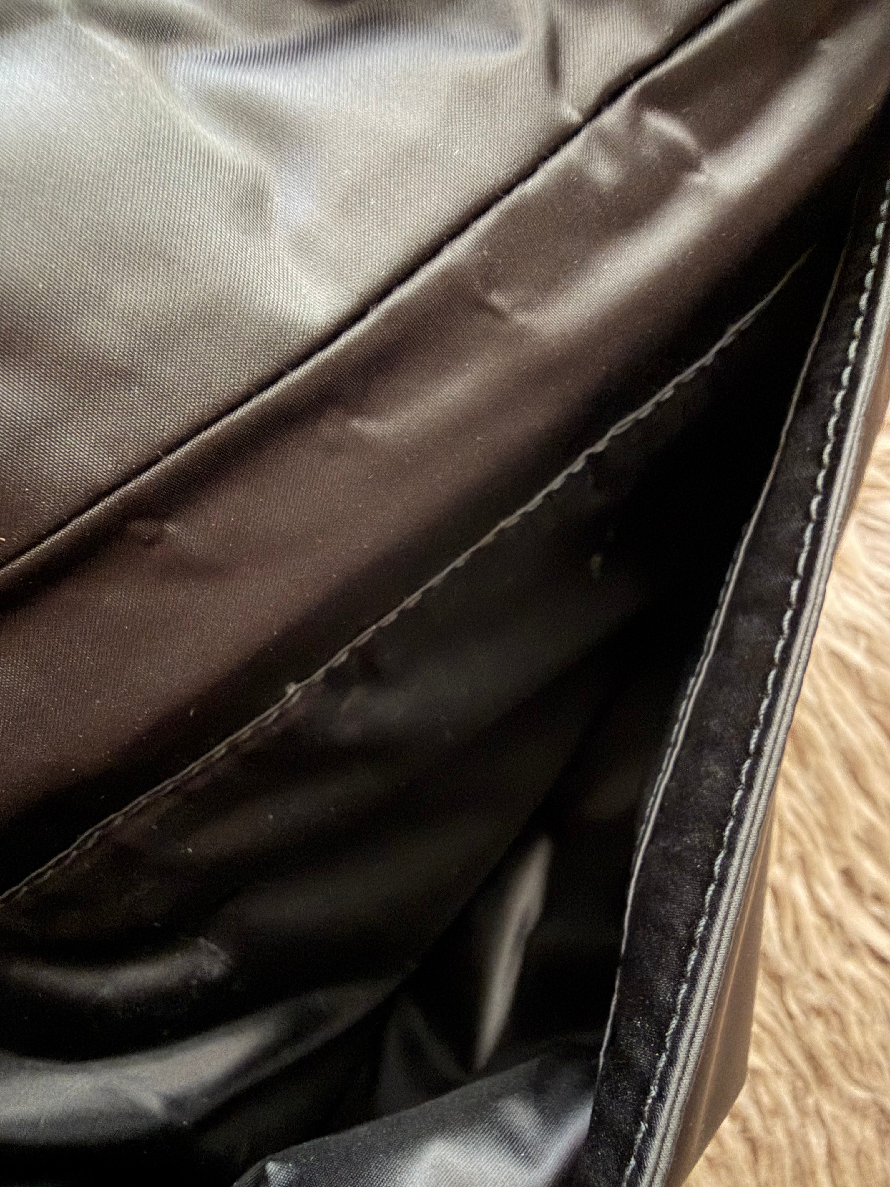 Dior Homme Saddle body belt bag in black nylon