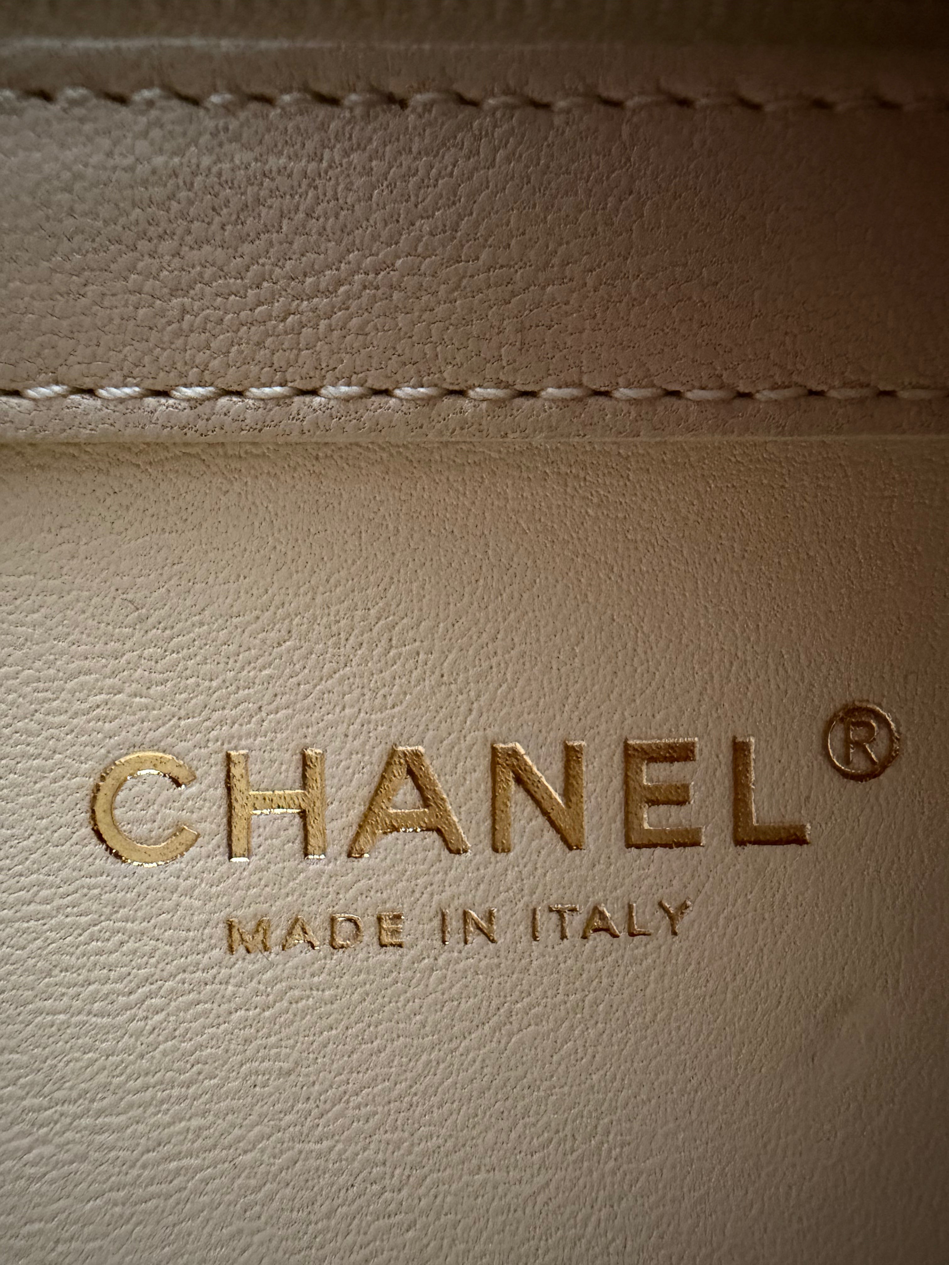 Chanel Quilted Lamb Coco Lux Flap Bag