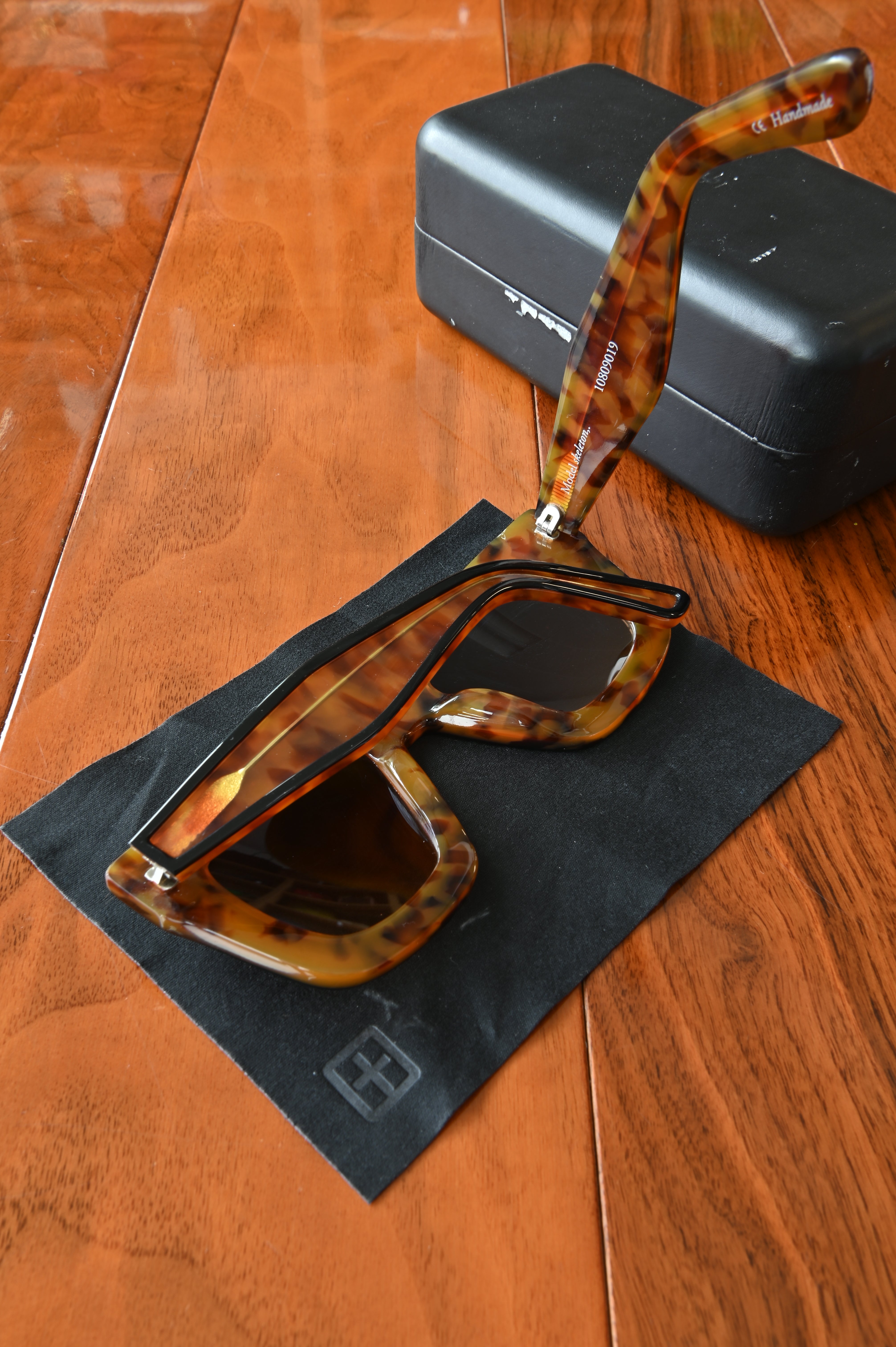 Ksubi Brown Skeleton Sunglasses right