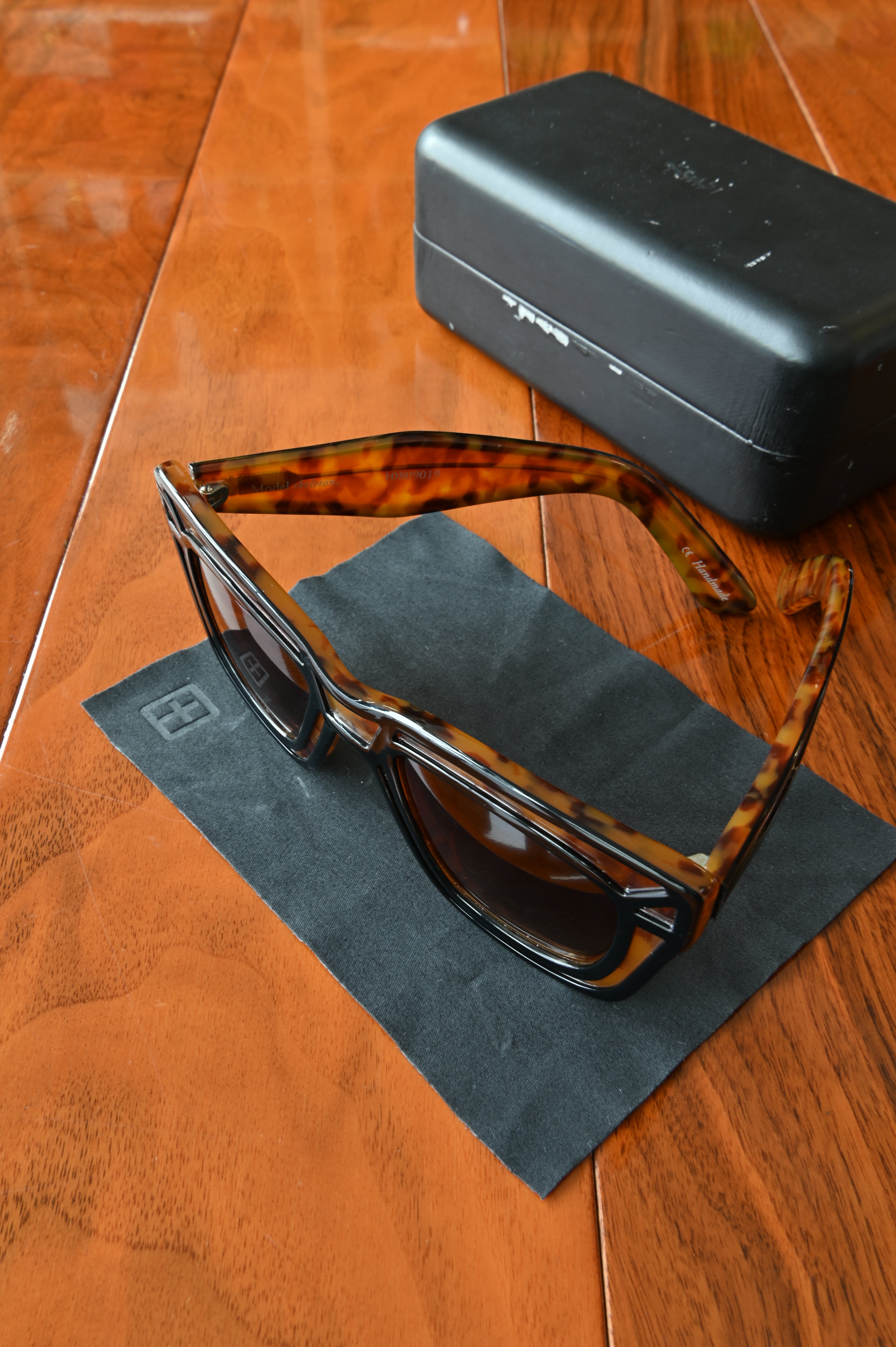Ksubi Brown Skeleton Sunglasses top
