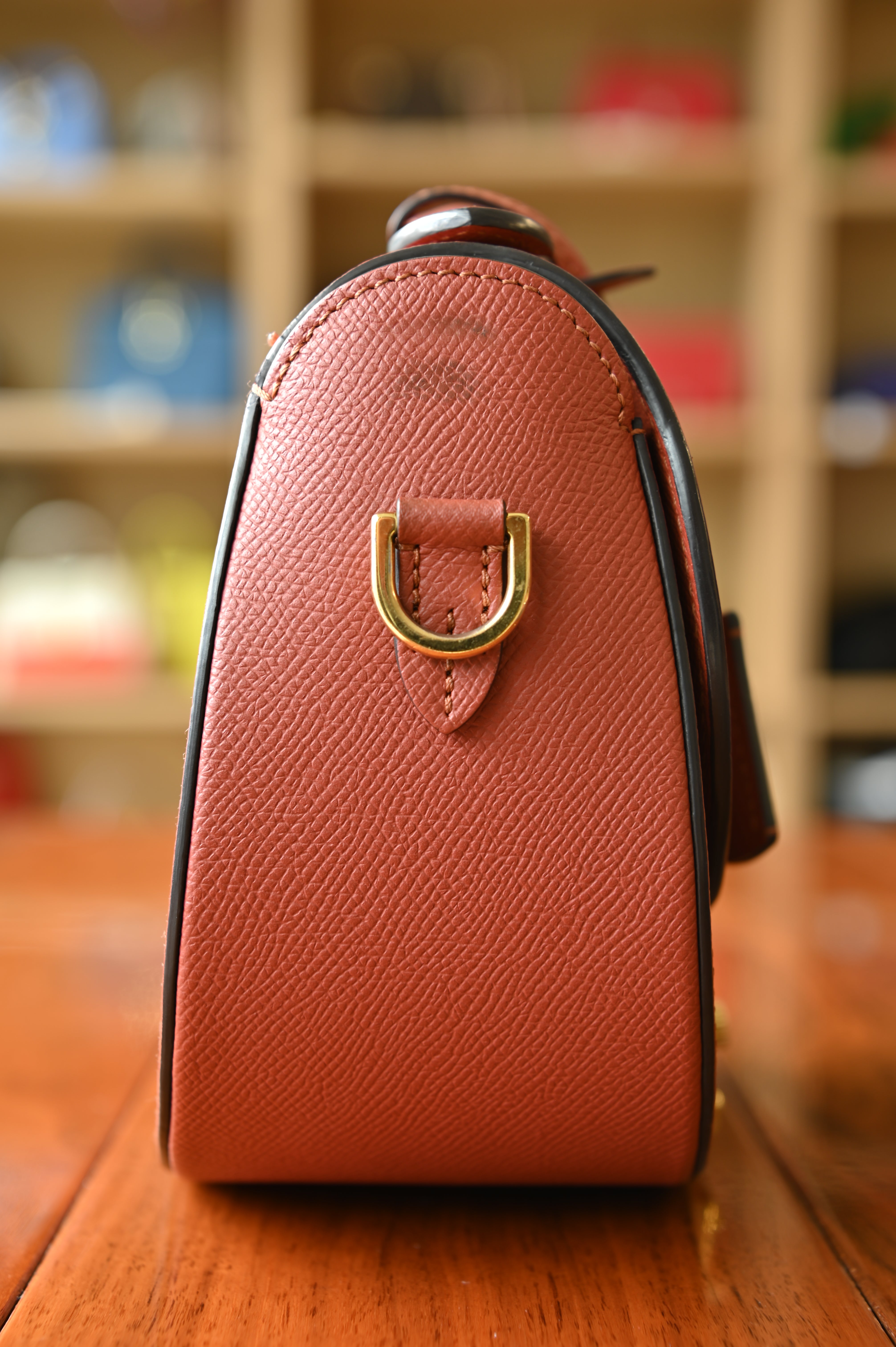 Moynat Bourbon Flori Shoulder Bag side two