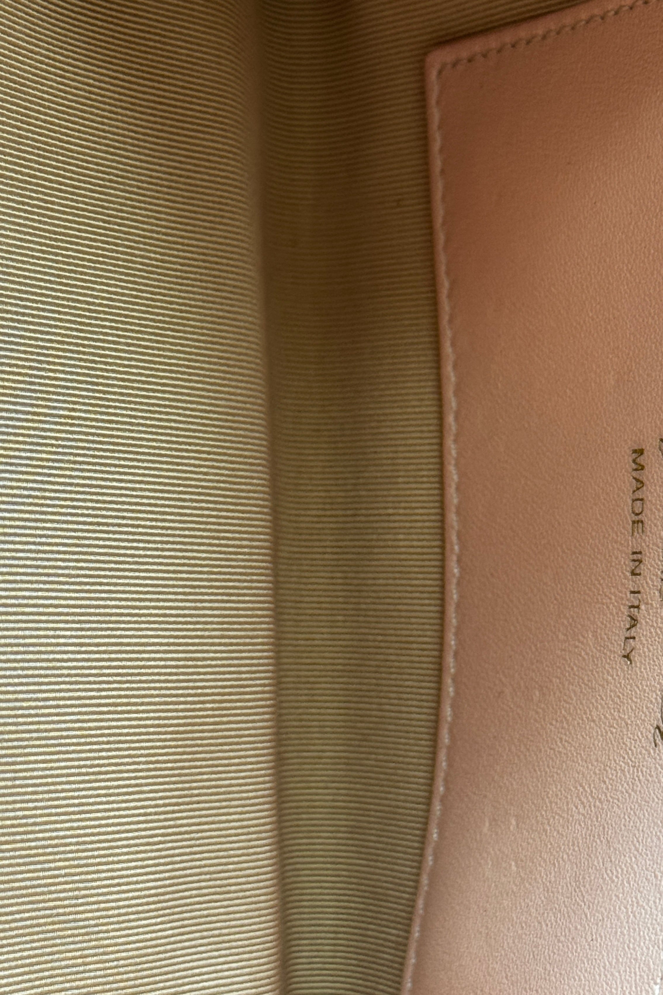 Roger Vivier Pink Miss Vivier Strass Buckle Shoulder Bag in