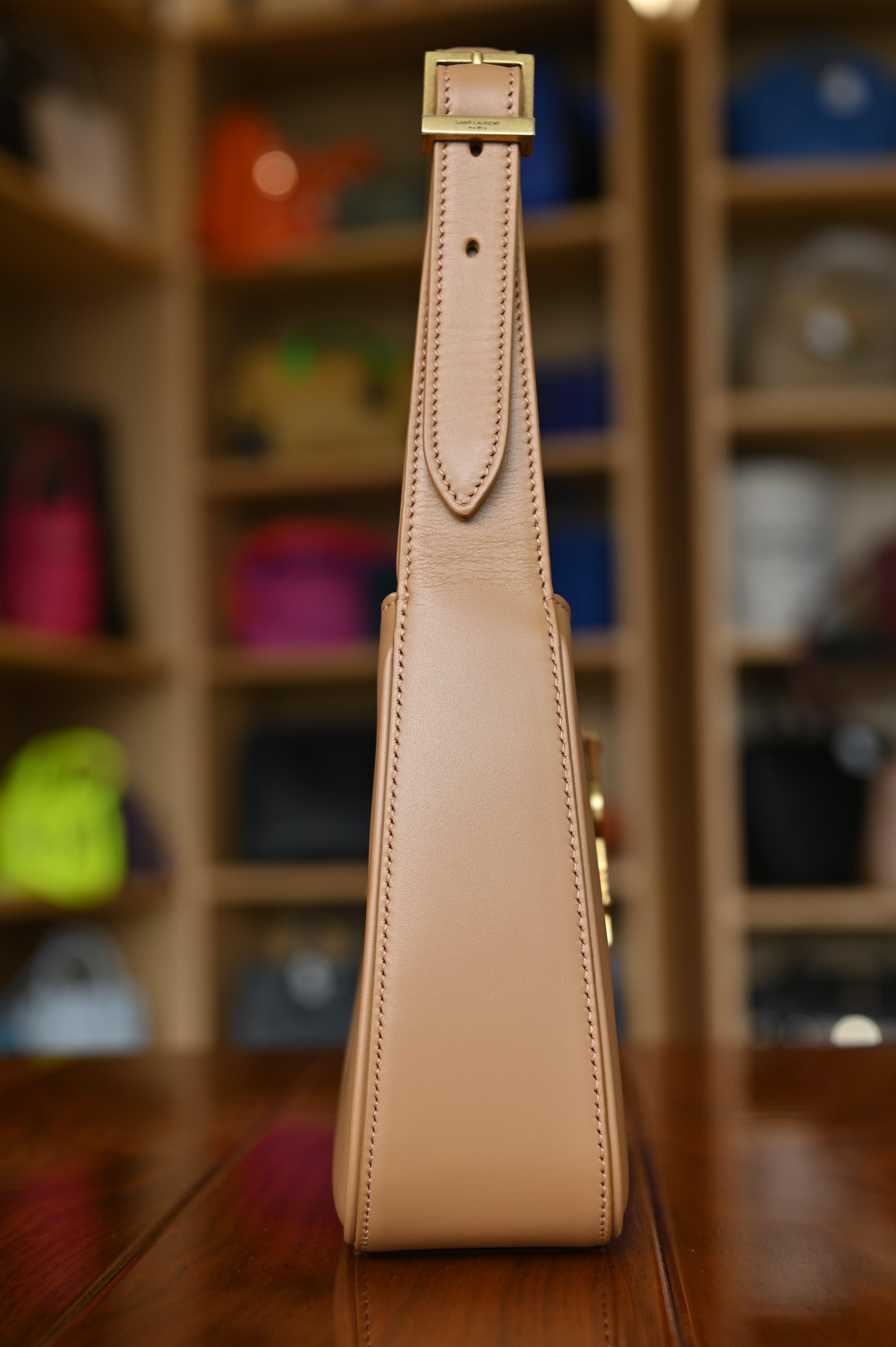 Saint Laurent Le 5 à 7 Hobo Bag Handbag side