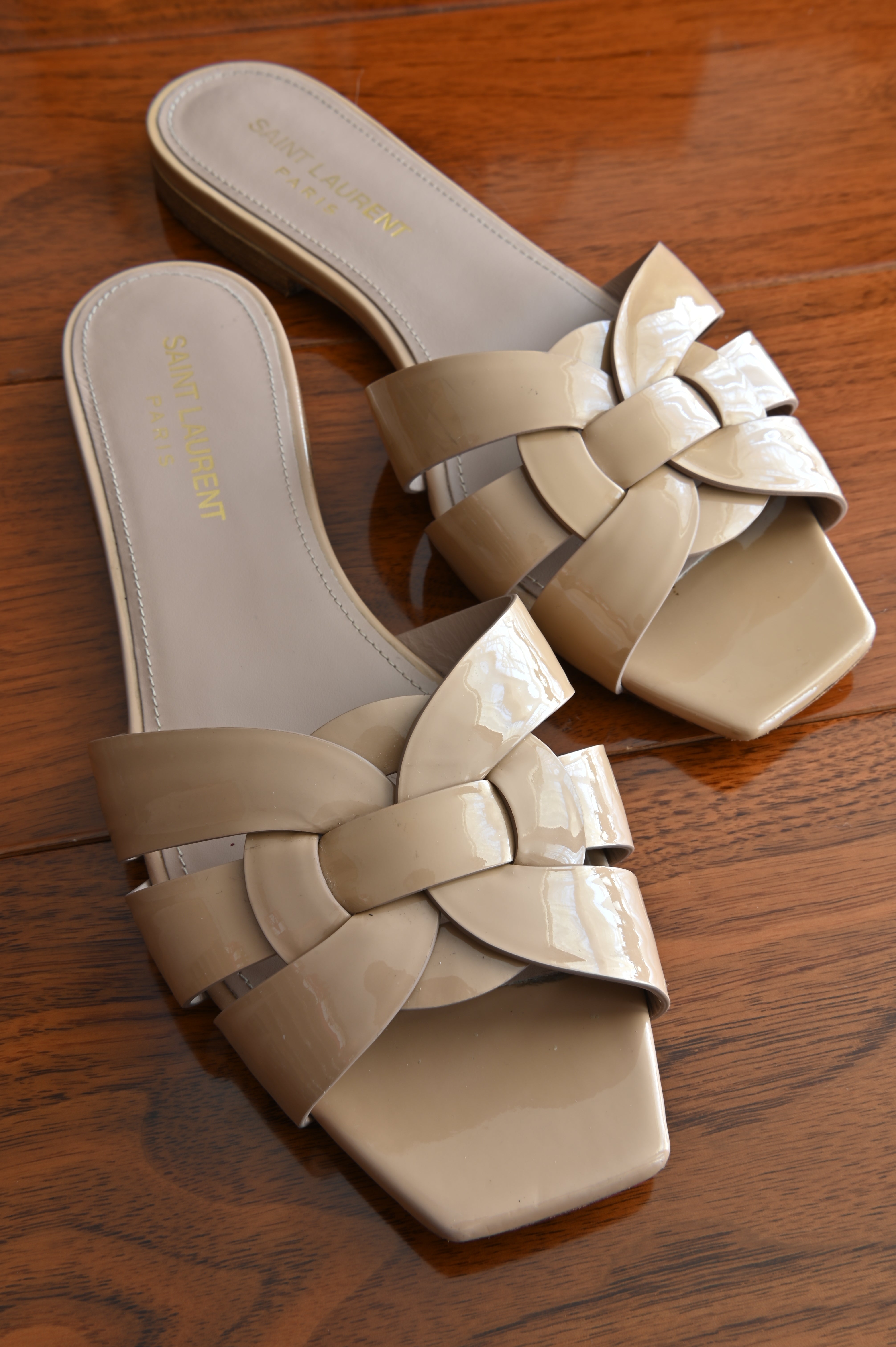 Saint Laurent Tribute Nu Pieds Sandals front