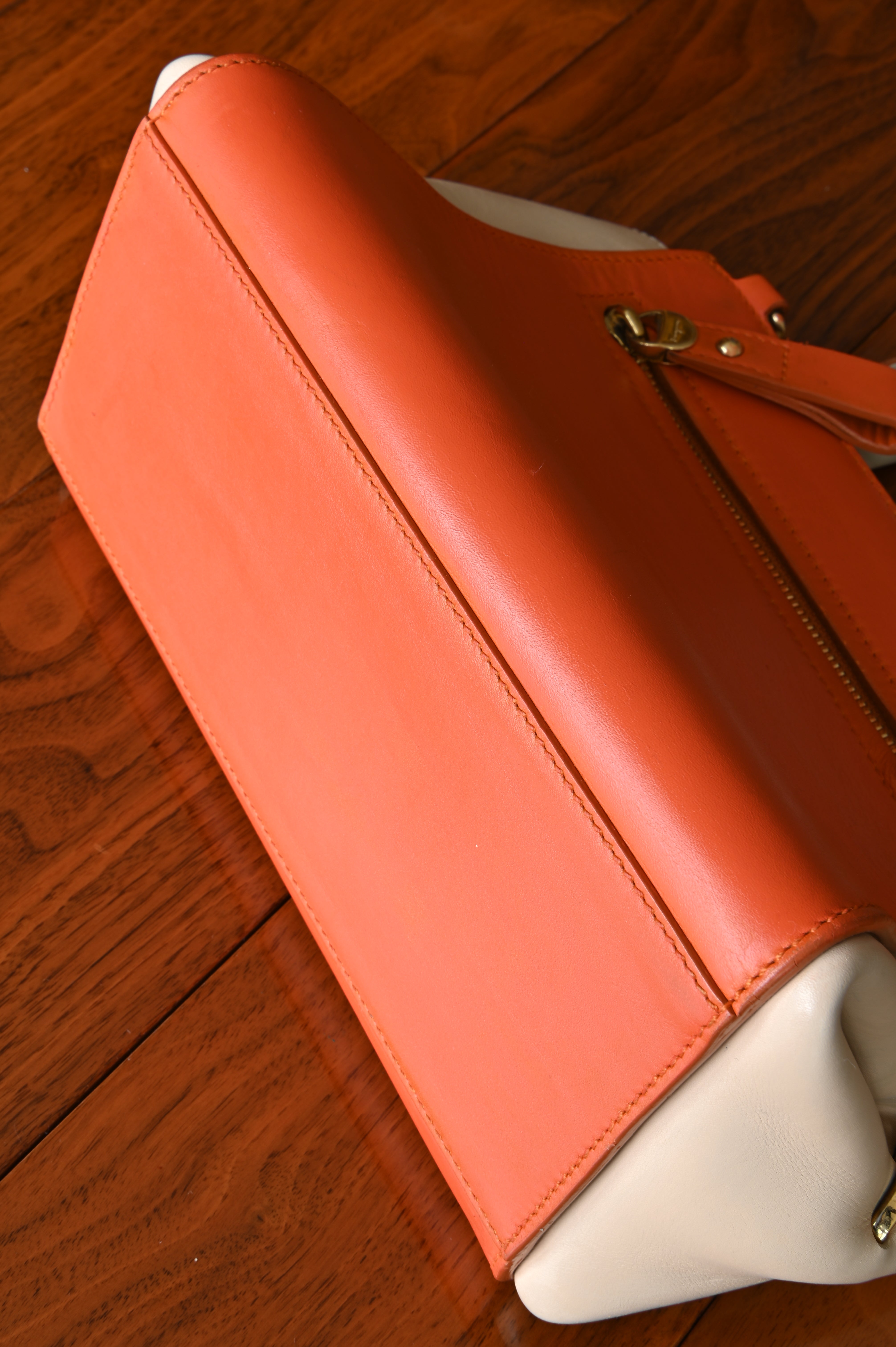 Salvatore Ferragamo Tricolor Gancini Sofia Bag bottom two