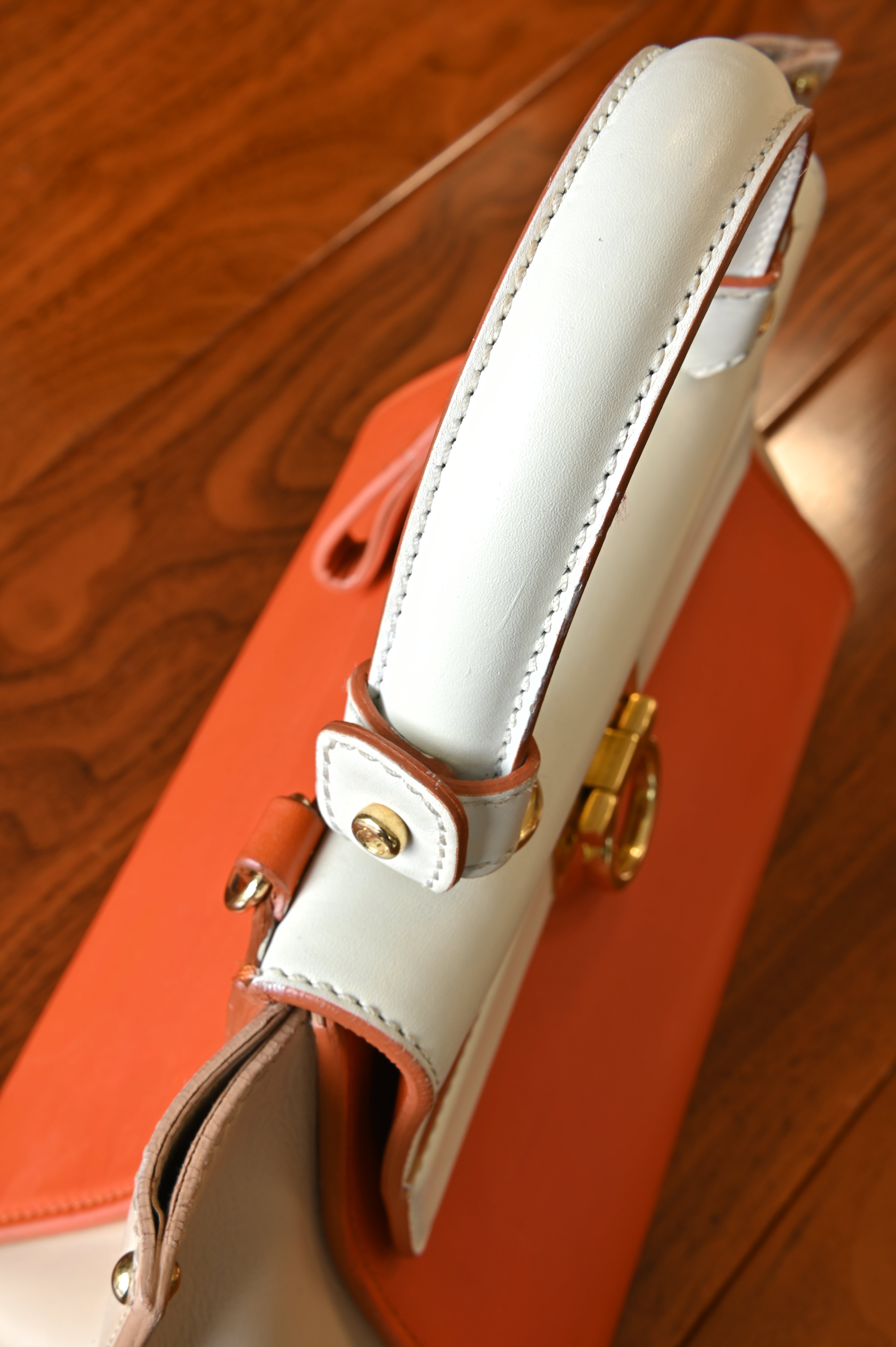 Salvatore Ferragamo Tricolor Gancini Sofia Bag handle