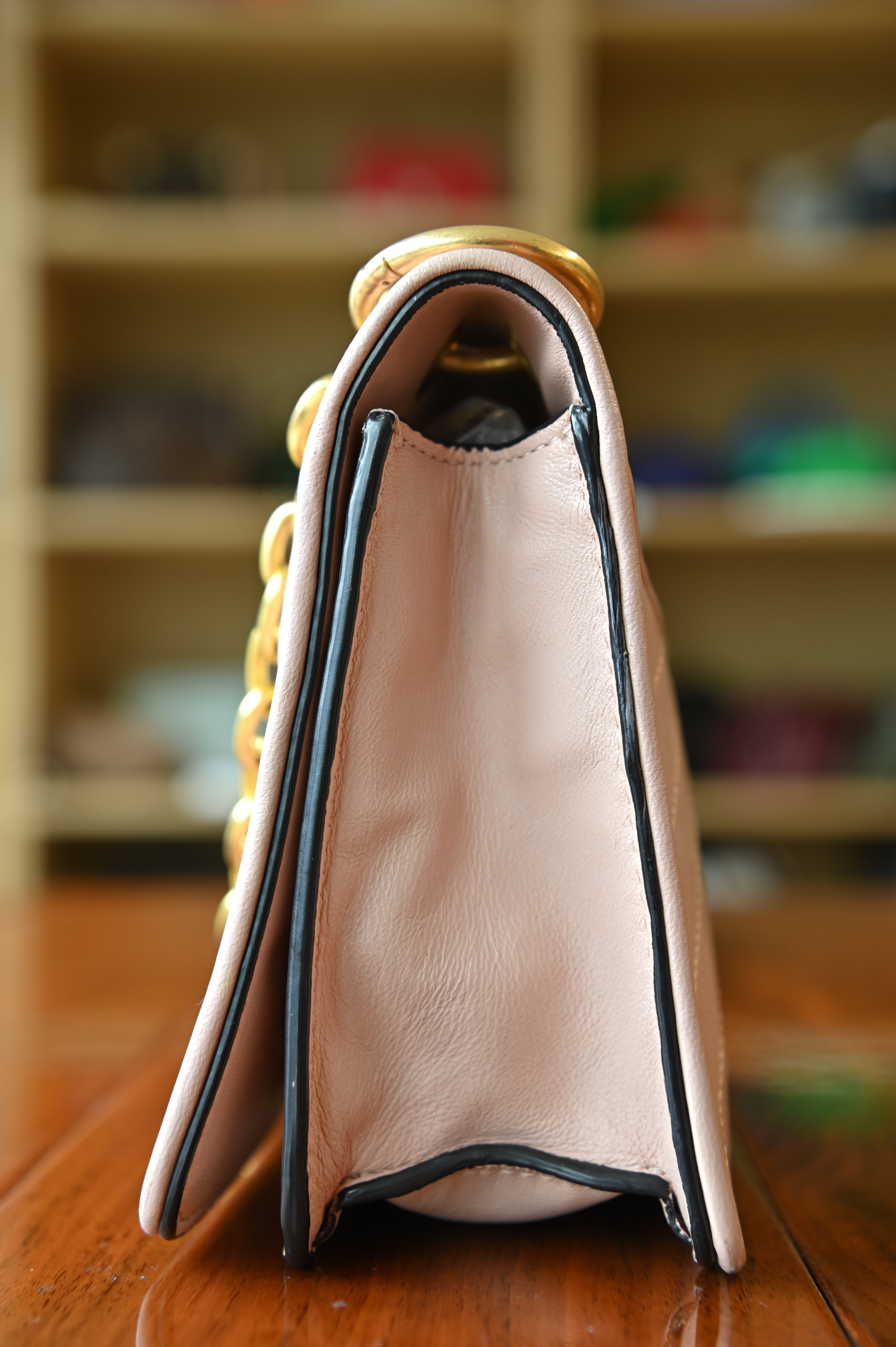 Tory Burch Light Pink Alexa Mini Crossbody Bag side